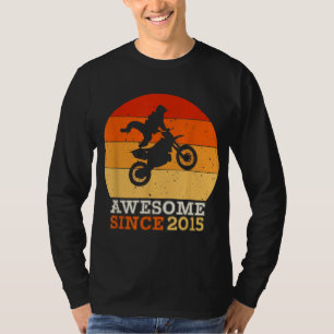 7e Verjaardag Dirt Bike Gift 7 Jaar Oud  Mo T-shirt