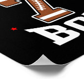 7e Verjaardag Football Boy Shirt - 7 jaar oud Kind Poster (Hoek)