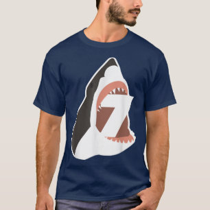 7e verjaardag Grote witte haai 7 jaar oud cadeau T-shirt