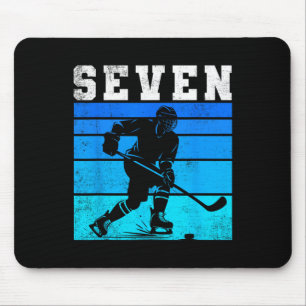 7e Verjaardag IJshockey Jongens Zeven Hockey Verja Muismat