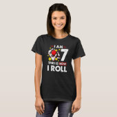 7e verjaardag jongens Bowling Dit is hoe ik 7 jaar T-shirt (Voorkant volledig)
