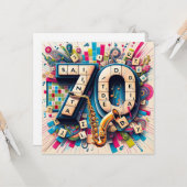 7E VERJAARDAG KAART (Voorkant / Achterkant in situ)