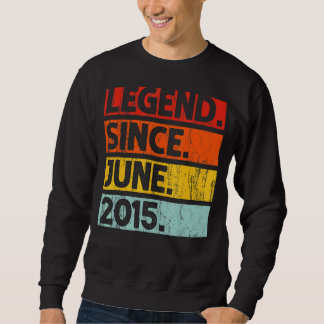 7e verjaardag legende sinds juni 2015 7 jaar oud trui