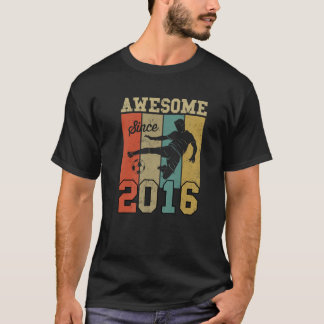 7e verjaardag S voor sinds 2016 Geweldige boxer T-shirt