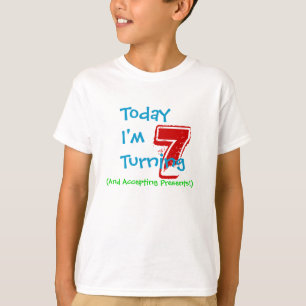 7e verjaardag shirt