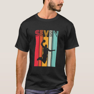 7e verjaardag Sketll liefhebber cadeau 7 jaar oud T-shirt