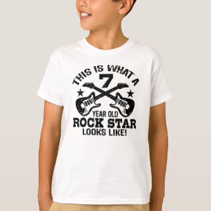 7e verjaardag t-shirt