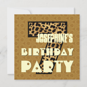 7e verjaardag van de 7 jaar oud baanontwerp V4 Kaart