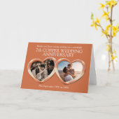 7e verjaardag van de bruiloft van Koper voorbij ca Kaart (Gele Bloem)