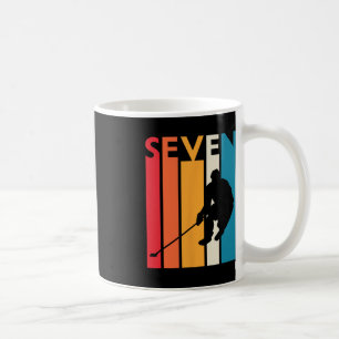 7e verjaardag van de geboorte Gift Seven Hockey B Koffiemok