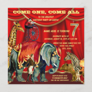 7e verjaardag van de geboorte kaart