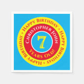 7e verjaardag van het artikel van Napels Servet (Voorkant)