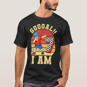 7e verjaardag Voetbal Vogeldag 7 jaar T-shirt