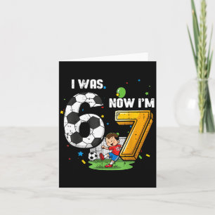 7e verjaardag was 6 7 voetbal 67 meme jongens kids kaart