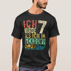 7e verjaardag was ik 7 als IJslandse sluisoorlog T-shirt