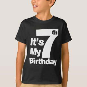 7e verjaardag zijn mijn 7 verjaardag cadeau t-shirt