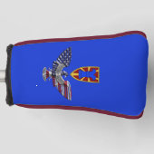 7e Vervoersbrigade expeditieadelaar Golfheadcover (Voorkant)