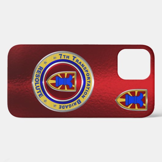 7e Vervoersbrigade-expeditionair Case-Mate iPhone Case (Achterkant (horizontaal))