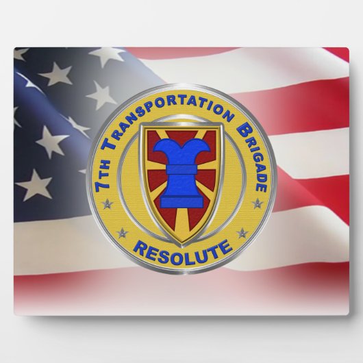 7e Vervoersbrigade-expeditionair Fotoplaat (Voorkant)