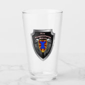 7e Vervoersbrigade - Expeditionair schild Glas (Voorkant)