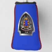 7e Vervoersbrigade - Expeditionair schild Golfheadcover (Draai 90)