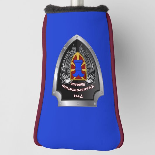 7e Vervoersbrigade - Expeditionair schild Golfheadcover (Draai 90)