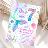 7e zeemeermin uitnodiging, Duik in zeven zeemeermi Kaart