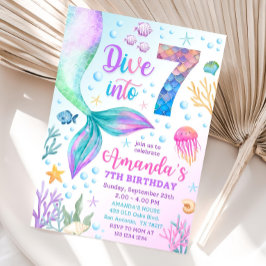 7e zeemeermin uitnodiging, Duik in zeven zeemeermi Kaart