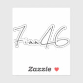 7inn46 Auto Raam Sticker (Vel)