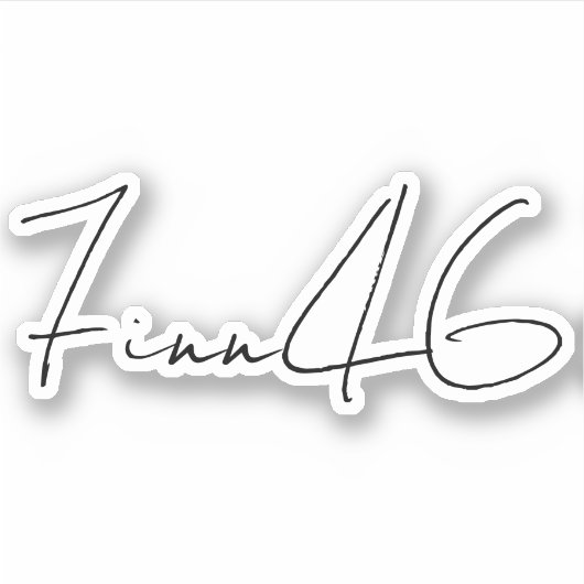 7inn46 Auto Raam Sticker (Voorkant)