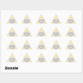 7JK DRIEHOEK STICKER (Vel)