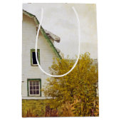 7lx4.5wx10h Medium Gift Bag Zonsondergang Schuur L Medium Cadeauzakje (Voorkant)