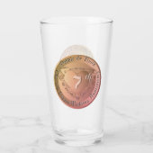 7th/22 Bruiloft Jubileum Glas (Achterkant)