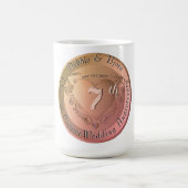 7th/22 Bruiloft Jubileum Koffiemok (Center)