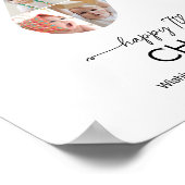 7th Birthday Number 7 Photo Collage Custom Picture Poster (Hoek)