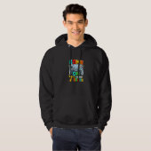 7th Grade Back To School Level Unlocked Senior 202 Hoodie (Voorkant volledig)