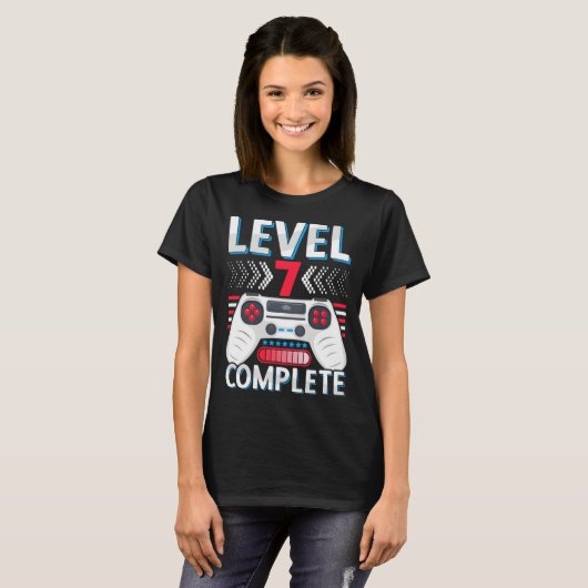 7th Grade Graduation Middle School Graduate Level  T-shirt (Voorkant volledig)