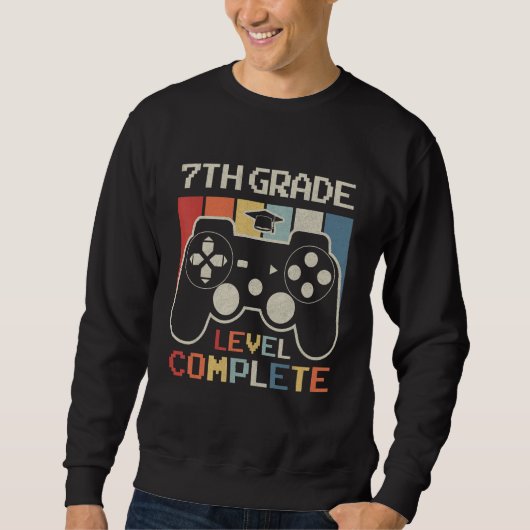 7th Grade Level Complete Game Controller Last Day  Trui (Voorkant)
