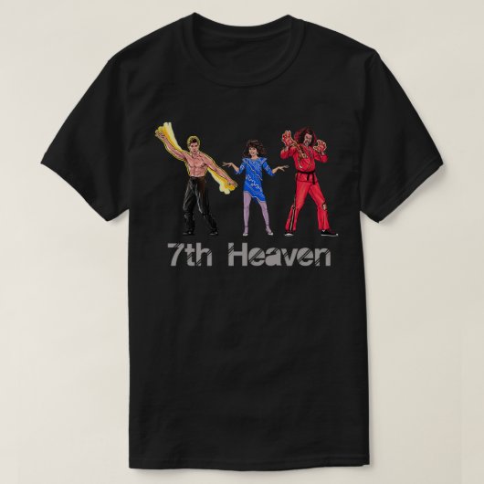 7th Heaven Trio 1985 T-shirt (Design voorkant)