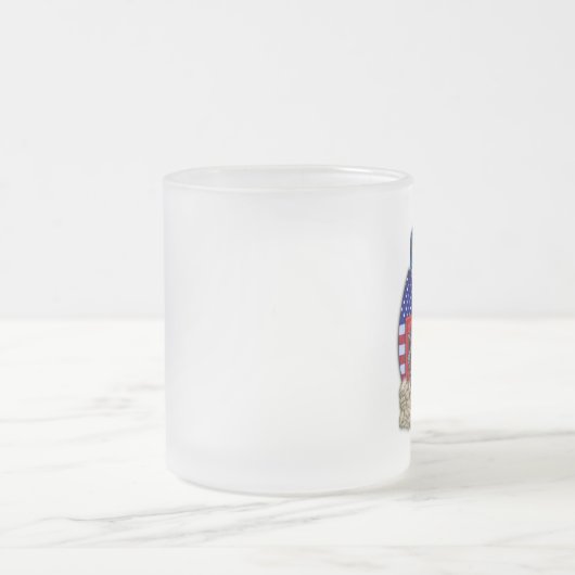 7th Special forces groene baretten ijzig bier mok (Center)