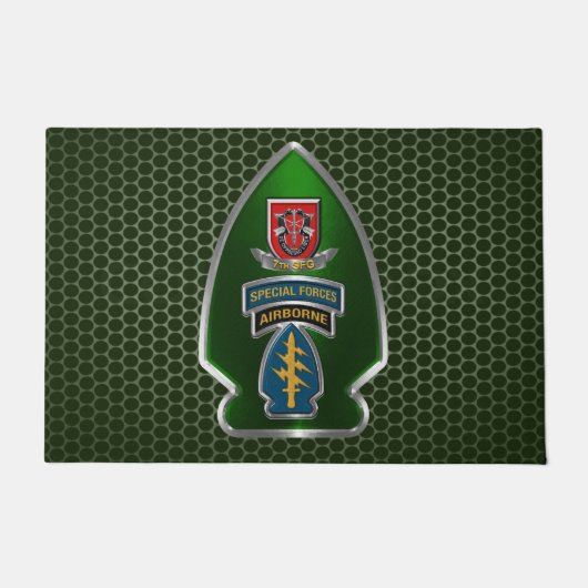 7th Special Forces Group Airborne Deurmat (Voorkant)
