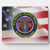 7th Special Forces Group (AIRBORNE) Fotoplaat (Voorkant)