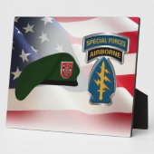 7th Special Forces Group (AIRBORNE) Fotoplaat (Zijkant)