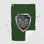 7th Special Forces Group (Airborne) Schild Golfhanddoek (Insitu)
