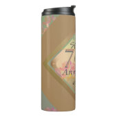 7th Wedding Anniversary Gift Bag Thermosbeker (Gedraaid links)