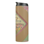 7th Wedding Anniversary Gift Bag Thermosbeker (Geroteerd rechts)