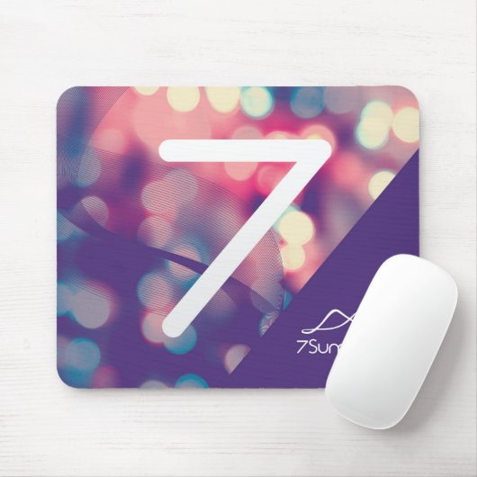 7Top Paars Muismat (Met muis)