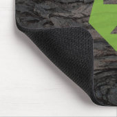 7Topconferenties Groene Bark Muismat (Hoek)