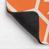 7Topontmoetingen - Oranje Hive Muismat (Hoek)