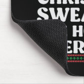 7Ugly-kerstzweten zijn warm en overbelast Muismat (Hoek)